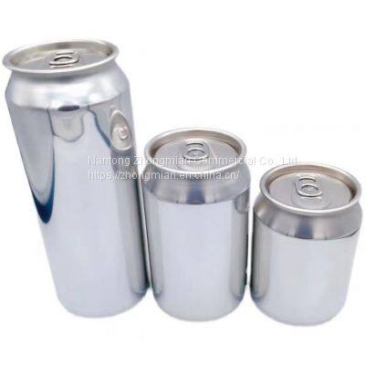 Aluminum Can BPA NI With White Coating Print 330ml and 500ml
