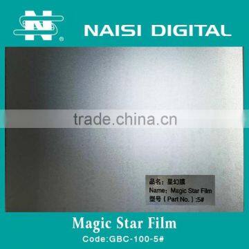 Cold Lamination Film Texture Magic Star Film