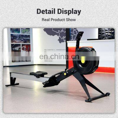Top Salable Professional Gym Fitness Machine Air+Magnet Dual Resistance Rower Cardio Training From MND Fitness Factory