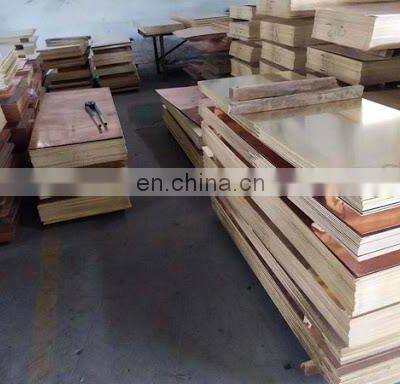 Decorative Application Brass Sheet CuZn30 CuZn20 Brass Plate Stock Size