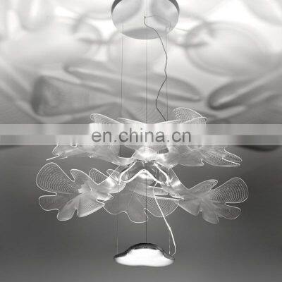 Latest Design Creativity Geometric Pendant Light Modern Hotel Living Room Bedroom Chandelier For Indoor Decoration