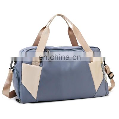 Fashion Custom Men Women Travelling Travel Bag Duffle Tote Wholesale Oxford Overnight Bag