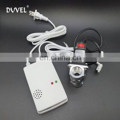 Duvel Shut Natural Gas Off Solenoid Valve Family Safety Control Gas Solenoid Valve With Alarm photo-5