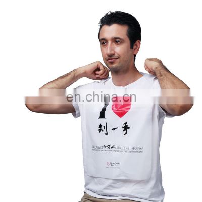 Customized Disposable Restaurant Plastic Bib for Adults