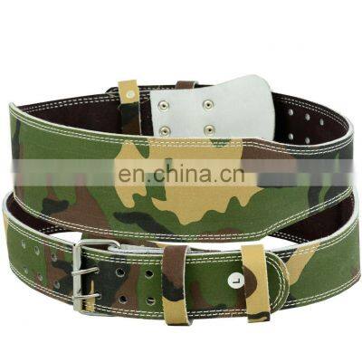 High Quality Heavy Duty Gym Fitness Workout Power Weight Lifting PU Leather Belt for Men Women