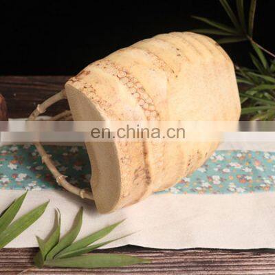 Simple Handicraft the Plate Nordic for Food Tray Dish Snacks Kitchen Dry Fruit Dessert Coffee Bamboo Root Craft Basket With Hand photo-4