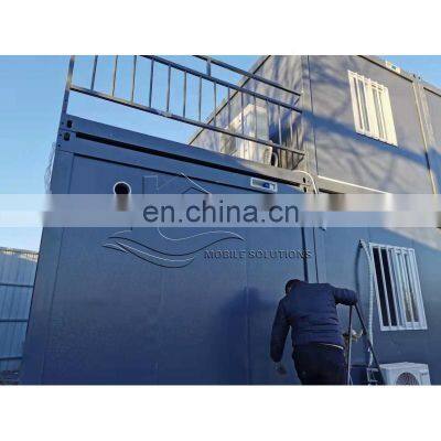 Mobile Easy Install Steel Frame Container House Flat Pack Sandwich Panel Home Portable Prefab Building photo-2