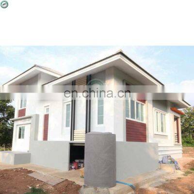 Double Storey Detached House 3 Bed 3 Bath Bungalow With High Ceilings Luxury Prefab House in Cambodia