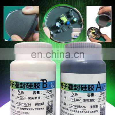 Silicone Electronic Potting Glue Sealing Insulation Thermal Conduction Power Battery Pack Circuit Board Waterproof AB Soft Glue photo-3