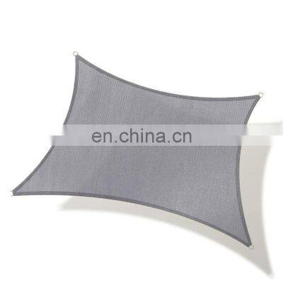 Outside Waterproof Sun Shade Sail HDPE UV Stabilized Triangle and Square Shape Shade Sales