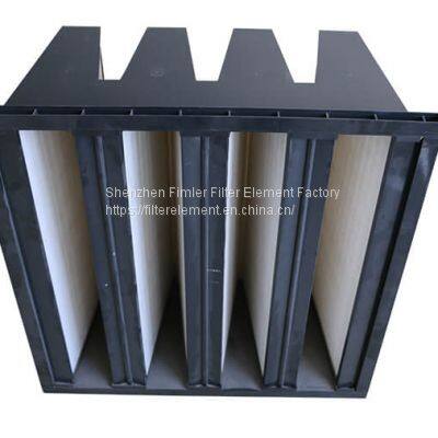 High Efficiency V-Bank Filters