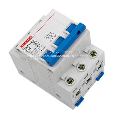 Circuit Breaker Manufacturer DZ47-63 1 Pole 1-63 Amp MCB rccb/rcbo/elcb/mcb