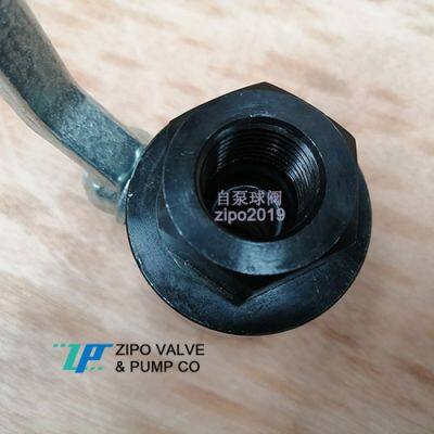 Forged Steel 3000WOG NPT Thread Floating Ball Valve photo-4