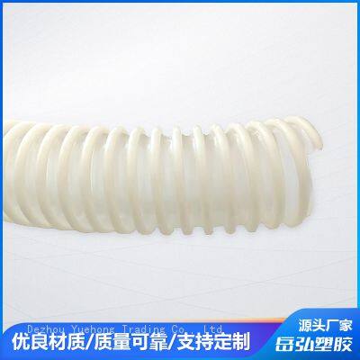 Polyether Polyurethane (PU) Reinforced With Plastic Ribs, Hydrolysis-Resistant Food-Grade Delivery Hose, Special Tube for Ventilators。 photo-4