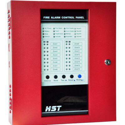 4-16 Zones Alarm Conventional Fire Alarm Control Panel Security Controller photo-3