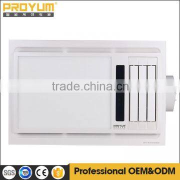 Bathroom Master/PTC Heater 4-in-1 with 5000K color temperature LED illumination and temperature display