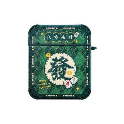 Retro Mahjong Styling Case Suitable for Airpods Protective Cover Wireless Headset Cover photo-3