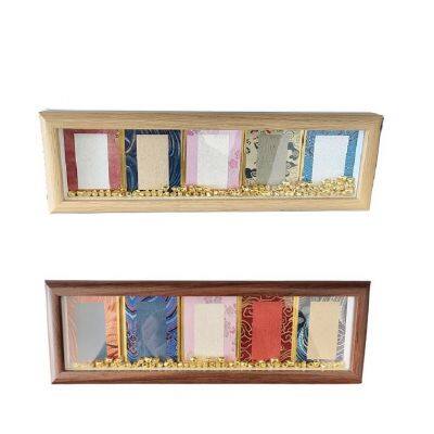 Art Paper Hardcards Painting Calligraphy Frame Brocade Box Sets 2 Sets Per Batch for Wall Art Home or Office Dectoration photo-3