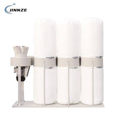 Providing Effective Sawdust Extraction and Filtration 4kw State-of-the-Art Bag-Type Dust Collector for Woodworking