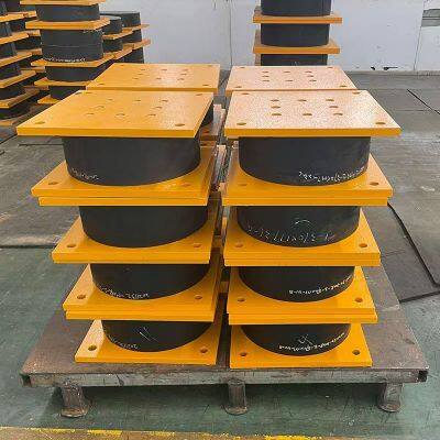 Laminated Natural Rubber Bridge Bearing Lead Core Bearing Seismic Isolation