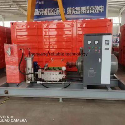 Large Sewer Jetting Machine Drain Pipe Dredging High Pressure Water Jet Cleaner Cleaning Hydro Blasting Equipment