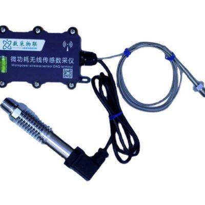 Micropower Wireless Temp & Pressure Sensor with Remote Data Reporting for Pipeline Pressure Temperature