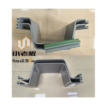 SU622*230*9 mm PVC Sheet Pile with Waterproof Rubber Plastic Sheet Pile U Type Vinyl Sheet Piling 50+ Years Long Time Life