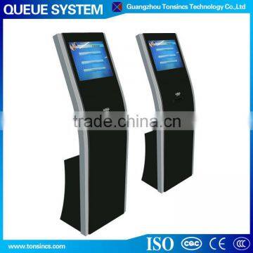 OEM 19''Banking wireless queue management system Thermal Ticket Dispenser