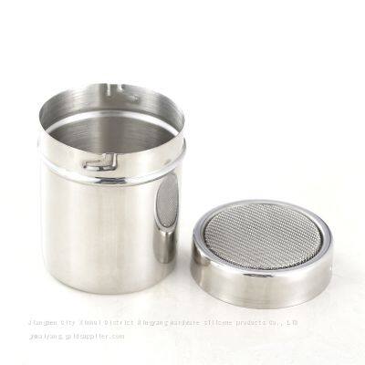 304 Stainless Steel Sugar Shaker 40 Mesh Pepper Container Pepper Jar Seasoning Containers Powder Seasoning Shaker photo-5