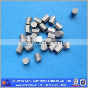 Customized tungsten carbide drill bit insert octagonal insert for rotary drilling