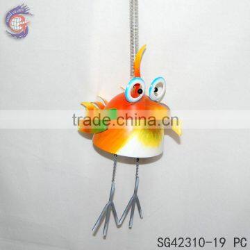 metal hanging bird decoration