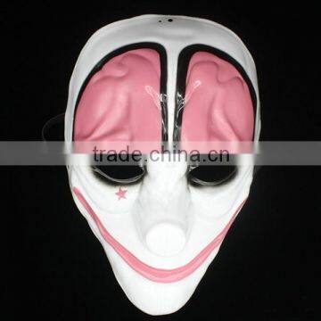 Factory Solid Quality PVC Adult Party Masks Game Payday2 Movie Game Theme Halloween Cool Masquerade Mask photo-2