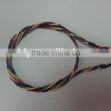Custom JST 5 PinUL 1007 22AWG 5 Core 80C 300V Cable Assembly photo-3