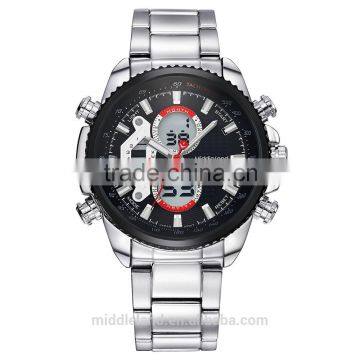 China watches manufactures luxury vogue stainless steel case back watch popolar in western custom design