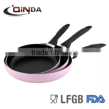 Non-stick frying pan set with bakelite handle QD-F007