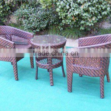 rattan leisure table