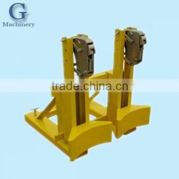 forklift attachment oil drum lifting clamps