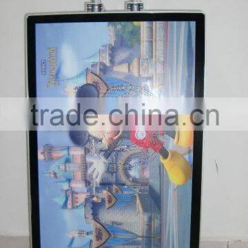 ad player for super market ceiling hand dual or Wall hanging