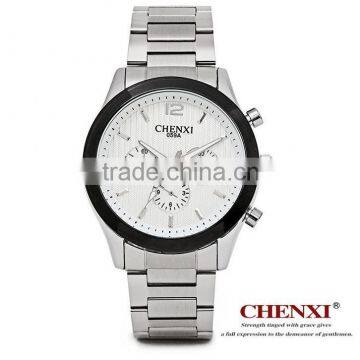 Wholesale Wrist Watch Stainless Steel Chain Black Color Wrist Watch Japan Movt Wrist Watch