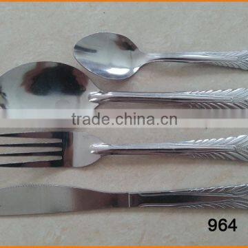 964 Spoon Knife and Fork Dinner Sets Stainless Steel
