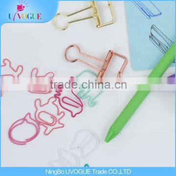 Eco-Friendly Office Supply Factory Produced Bicycle /Glasses/ Tooth/Cat/Bear/Animals Shaped Paper Clips photo-2