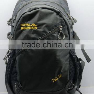 Black simple design designer backpack bag