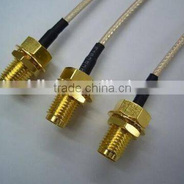 rf coaxial cable assembly RF pigtail cable with SMA connector SMA coaxial cable