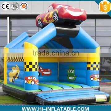 Full printing inflatable bouncer castle, inflatable bouncer with car                        
                                                                                Supplier's Choice