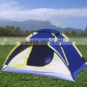 Single layer 1-2 person camping tent