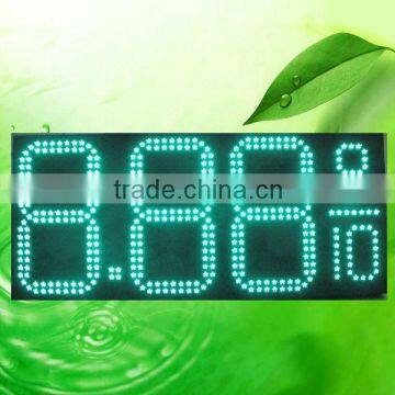 36"8.88 9/10 led price digital gas station panel