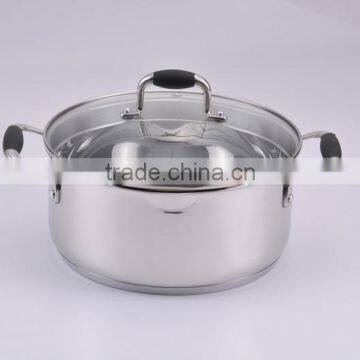 KT-349 6QT Sainless steel dutch oven / stainless steel casserole