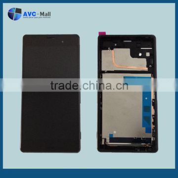 100% original LCD display and digitizer assembly with frame for Sony Xperia Z3 L55