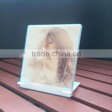 Transparent acrylic magnetic photo holder picture frame acrylic magnetic photo frame