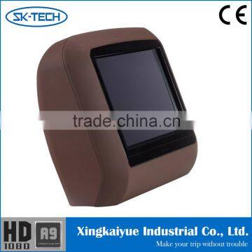 Headrest Touch Screen LCD headrest Monitor with dual-core android 4.2.2 operating system